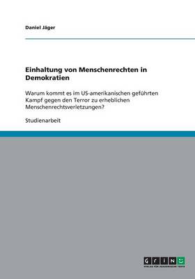 Book cover for Einhaltung von Menschenrechten in Demokratien