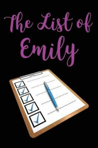 Cover of The List of Emily