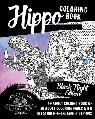 Cover of Hippo Coloring Book