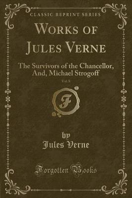 Book cover for Works of Jules Verne, Vol. 8