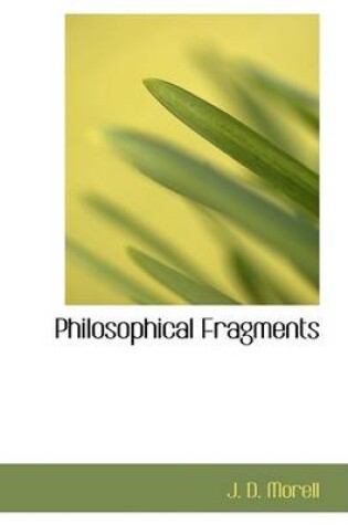 Cover of Philosophical Fragments