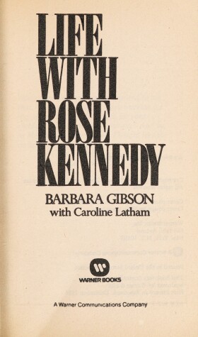 Book cover for Life with Rose Kennedy