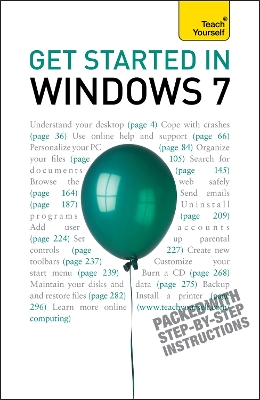 Book cover for Get Started in Windows 7