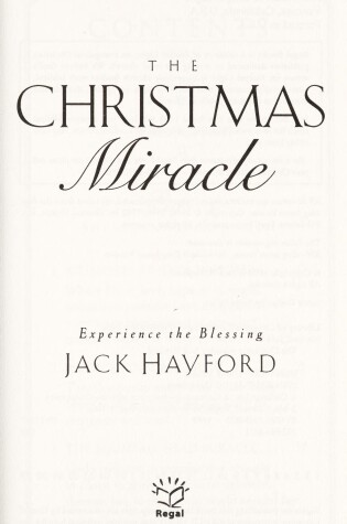 Cover of The Christmas Miracle