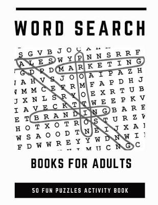 Book cover for Word Search Books For Adults