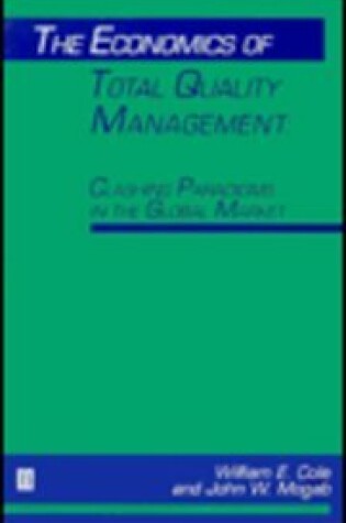 Cover of The Economics of Total Quality Management