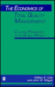 Book cover for The Economics of Total Quality Management