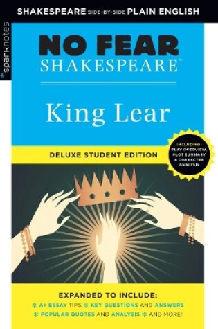 Cover of King Lear: No Fear Shakespeare Deluxe Student Edition