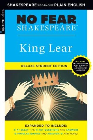 Cover of King Lear: No Fear Shakespeare Deluxe Student Edition