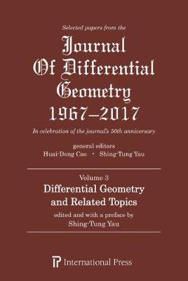 Book cover for Selected Papers from the Journal of Differential Geometry 1967-2017, Volume 3