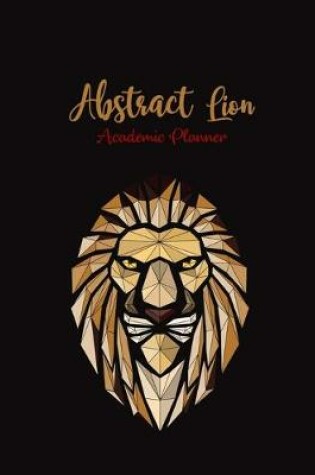 Cover of Abstract Lion Academic Planner