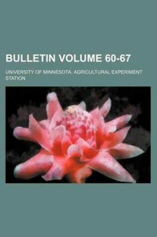 Cover of Bulletin Volume 60-67