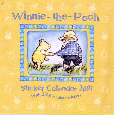 Book cover for Winnie the Pooh Sticker Calendar