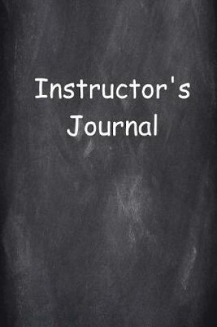 Cover of Instructor's Journal