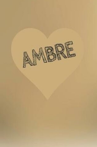 Cover of Ambre - Livre à plier et colorier