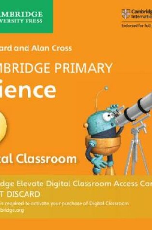 Cover of Cambridge Primary Science Stage 2 Cambridge Elevate Digital Classroom Access Card (1 Year)