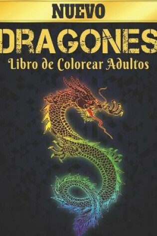 Cover of Libro de Colorear Adultos Dragones
