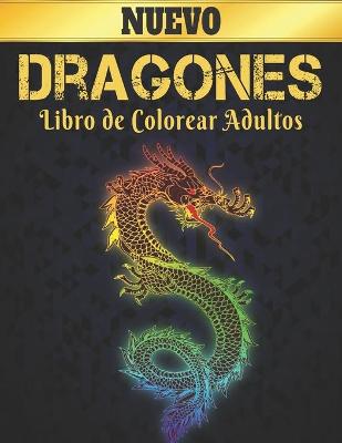 Book cover for Libro de Colorear Adultos Dragones