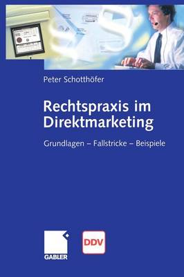 Book cover for Rechtspraxis im Direktmarketing