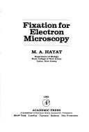 Cover of Fixation for Electron Microscopy