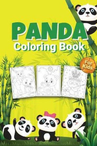 Cover of Panda Coloring Book for Kids