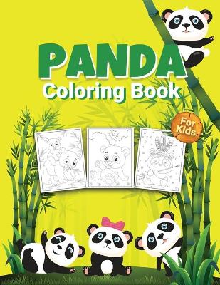 Book cover for Panda Coloring Book for Kids