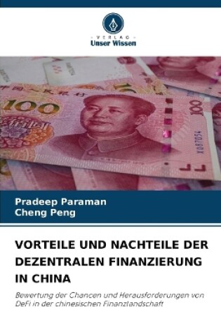 Cover of Vorteile Und Nachteile Der Dezentralen Finanzierung in China