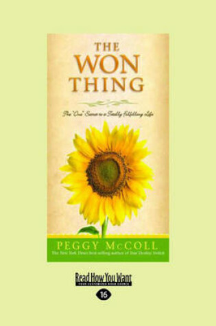 Cover of The Won Thing: the "One" Secret to a Totally Fulfilling Life