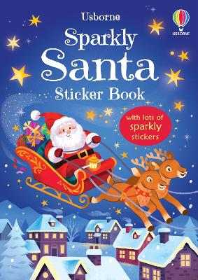 Cover of Sparkly Santa Sticker Book