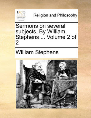 Book cover for Sermons on Several Subjects. by William Stephens ... Volume 2 of 2