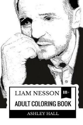 Cover of Liam Neeson Adult Coloring Book