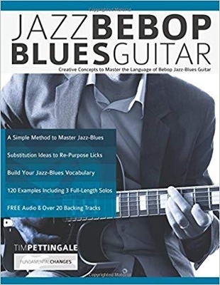 Book cover for Jazz Bebop Blues Guitar