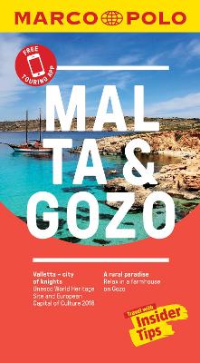 Cover of Malta and Gozo Marco Polo Pocket Travel Guide 2018 - with pull out map