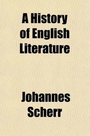 Cover of History of English Literature