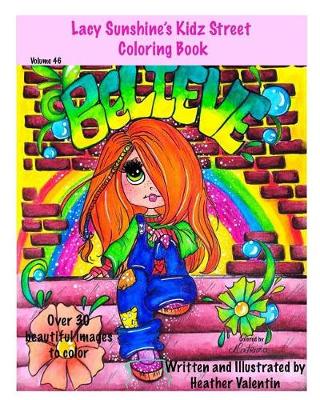 Book cover for Lacy Sunshine's Kidz Street Coloring Book