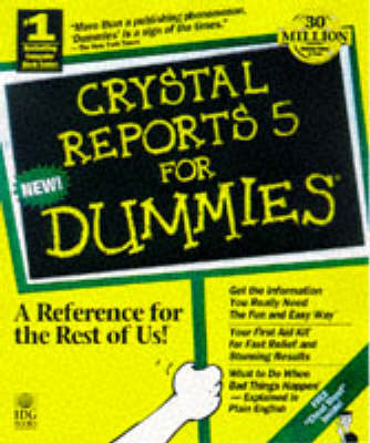 Book cover for Crystal Reports 5.0 For Dummies