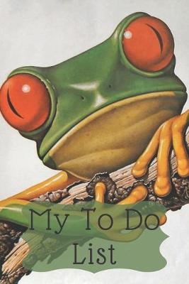 Book cover for My To Do List - Vintage Frog