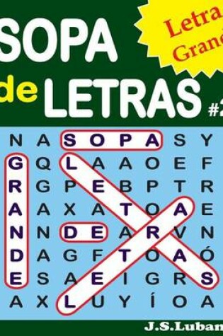 Cover of SOPA de LETRAS #2 (Letra Grande)