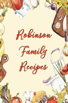 Book cover for Robinson Family Recipes
