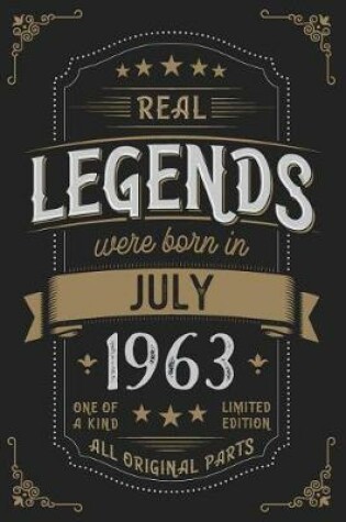 Cover of Real Legends were born in July 1963