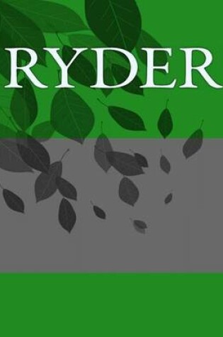 Cover of Ryder