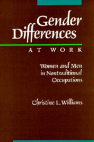 Cover of Gender Differences at Work