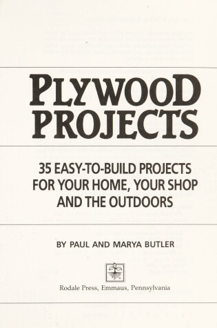 Cover of Plywood Projects