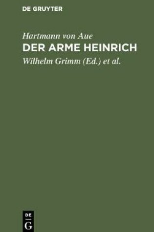 Cover of Der Arme Heinrich