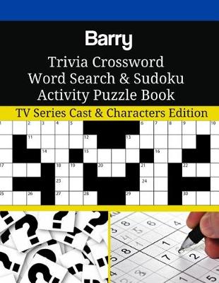 Book cover for Barry Trivia Crossword Word Search & Sudoku Activity Puzzle Book