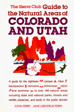 Cover of Sierra Club Gde Colorado & Utah