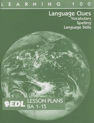 Book cover for Language Clues Lesson Plans, BA 1-15