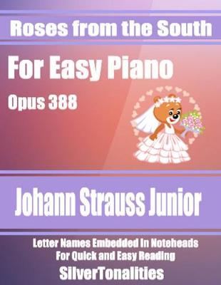Book cover for Roses from the South for Easy Piano Opus 388