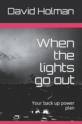 Book cover for When the lights go out