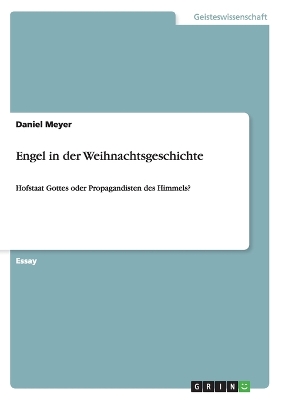 Book cover for Engel in der Weihnachtsgeschichte